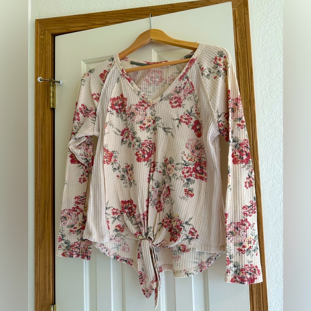 Tie front top